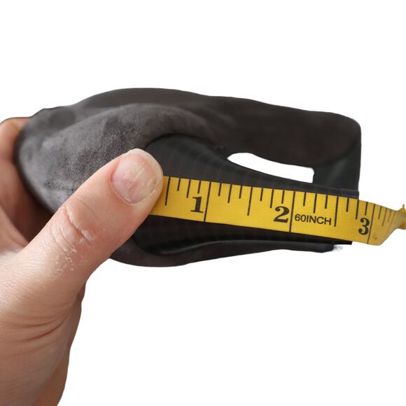 Bandolino Womens Heeled Ankle Booties Gray Suede Size 8.5 Elastic Slip On Career - Picture 11 of 11